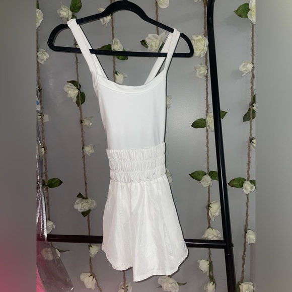 Free People Movement White romper - Picture 1 of 5